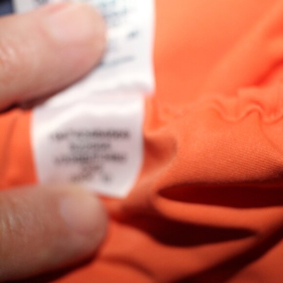 Land's End Coral Chlorine Resistant Underwire Tankini Swimsuit Top Size 10 - Picture 8 of 9